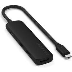 Satechi Slim 4 Multiport Hub Black