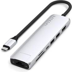 Dockingstationen Satechi Slim 7 Multiport Hub Adapter