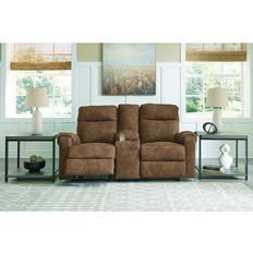 Signature Design by Ashley Edenwold Brown Sofa 75" 2 Seater