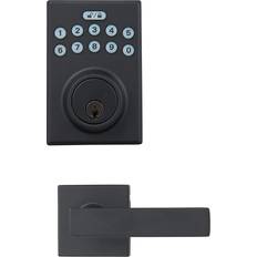 Security Amazon Basics Contemporary Electronic Keypad Deadbolt Door Lock