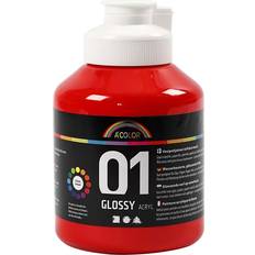 Acrylic Paint  Glossy 01 Red 500ml