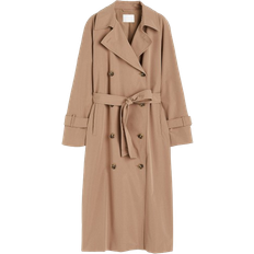 H&M Double Breasted Trench Coat - Beige