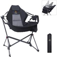 Camping & Outdoor Hammock Camping Chair High Back with Stand