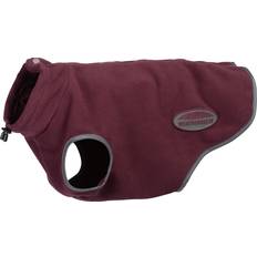 Dog Clothes - Dog Jackets - Dogs Pets Weatherbeeta ComFiTec Fleece Zip Dog Coat Marron