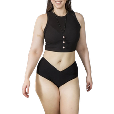 Sereluna Nora High Waist Period Panty - Black