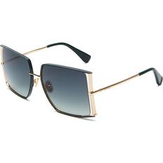 Max Mara Jean Square Sunglasses - Green