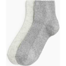 H&M Sokker H&M Dame Grå 2-pack ankle socks 36/38