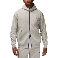 Jordan dri fit NIKE Sport Hoop Fleece Men's Dri FIT Full Zip Hoodie - Grey Heather/Black