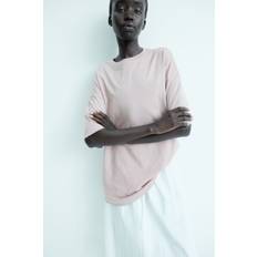 H&M Dam Rosa Oversized T-shirt