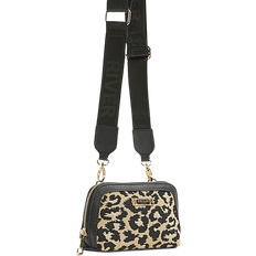 Beige Bags River Island Jacquard Leopard Print Cross Body Bag - Beige