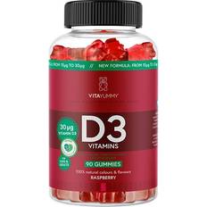 Bär Vitaminer & Mineraler VitaYummy D3 Raspberry 90 Gummies - Multi 90 st