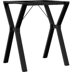 Table Legs vidaXL 357929 Black Table Leg 73cm