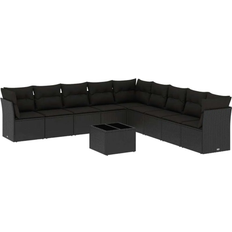 The Living Store TLS3217785 Outdoor Lounge Set, Table incl. 9 Sofas