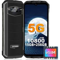 Doogee V30 eSIM 5G Outdoor Smartphone 8GB+256GB 108MP 10800mAh Schwarz