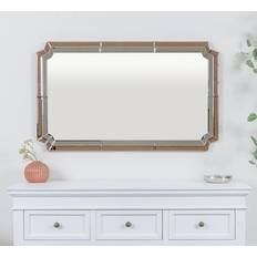 Pink Wall Mirrors Melody Maison Rectangle Deco Pink Wall Mirror 60x100cm