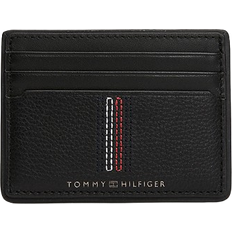 Tegnebøger & Nøgleringe Tommy Hilfiger Casual Leather Credit Card Holder - Black