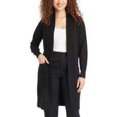 3XL - Women Cardigans A New Day Women's Duster Cardigan - Black