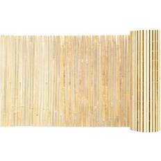 Haver & Udemiljøer VEVOR Natural Rolled Bamboo Slat Screening Privacy 3 ft H x 19.6 ft L