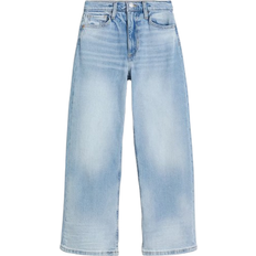 H&M Wide Leg Jeans - Light Denim Blue (1165482008)