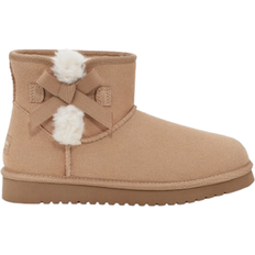 Beige - Women Ankle Boots Koolaburra by UGG Victoria Mini - Sand