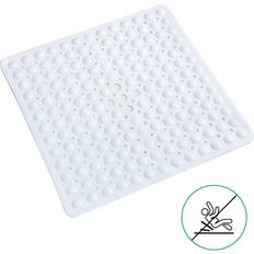 Bathroom Accessories LimbO Bath Mats Shower Mats Rubber White