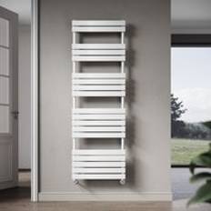 Heated Towel Rails Elegant 1800 x 600 mm Heated Towel Rail White