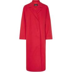 Pieces Savannah Coat - High Risk Red