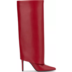 Red Boots I.N.C International Concepts Skylar - Red Smooth Wide Walf