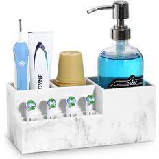 Bathroom Accessories Luxspire Electric Toothbrush Holder with 4 Philips Sonic Toothbrushes