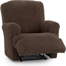 Lænestolsbetræk Eysa Slipcovers THOR 80 x 100 x 90 cm Loose Armchair Cover Brown