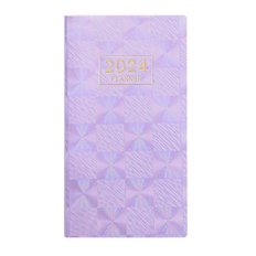 Purple Calendars Jojomino 2024 Appointment Book & Planner Jan. 2024 - Dec. 2024, Daily Hourly Planner (Purple)