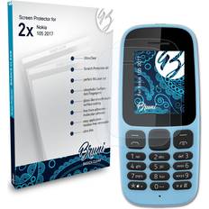 Screen Protectors atFoliX Bruni 2x Protective Film Nokia 105 2017