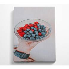 Latitude Run Blueberry And Red Delight Multicolour Wall Decor 36.5x50.8cm