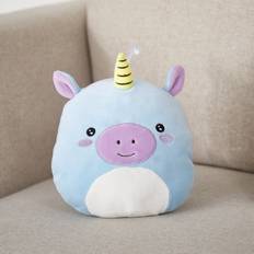 Veishet (Unicorn) Squishmallows Unicorn Cat Animal Throw Pillow Doll Plush Toy Soft Comfortable