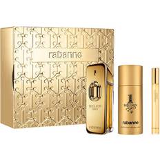 Gift Boxes Rabanne Million Gold Gift Set Intense EdP 100ml + Deo Spray 150ml + EdP 10ml