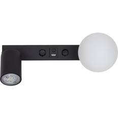 Hill Ceramic Vägglampa Rymd Vit Matt USB Väggarmatur
