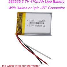 3.7V 470mAh 1.74Wh Li-Polymer Li Battery 582535