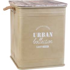 Cestos de ropa Alexandra House Living Urban Beige Hemp Laundry Basket