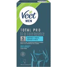 Hair removal men Veet Men Total Pro Hair Removal Kit Sensitive Areas