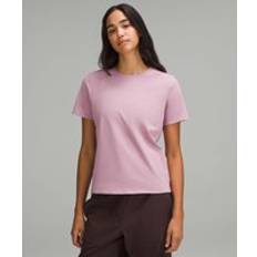 XXXS T-shirts Lululemon Organic Cotton Straight-Hem Crewneck T-Shirt Rose Blush