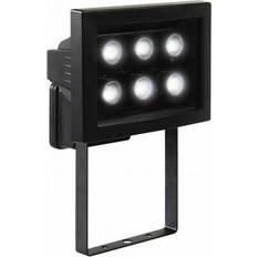 LED Aussen IP44 Fluter Strahler Garten Gehweg Schwarz
