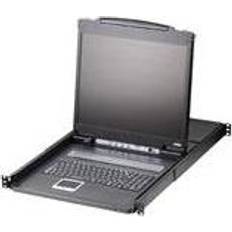 Aten Technology 8-Port 19" LCD KVM Switch, KVM Switch