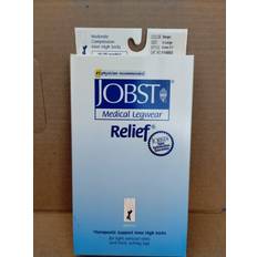 Health Jobst relief 15-20 mmhg black compression stockings x-large knee ot