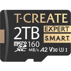 TeamGroup Memory Cards & USB Flash Drives TeamGroup T-CREATE Smart A2 2TB Micro SDXC U3 V30 4K R/W Speed up to 160/150 MB/s High Speed Flash Memory Card for Creators, Compatible with GoPro, Insta360 TTCS2TIA2V3003