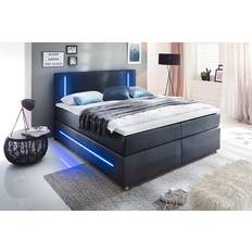 Betten & Matratzen Luxus Modern Schlafzimmer Designer Doppelbett Bett 180x200 cm Bettrahmen