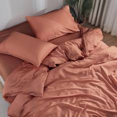 Sijo DOZ Bamboo Set 100% 2 pc - Clay, Twin Bed Sheet Beige
