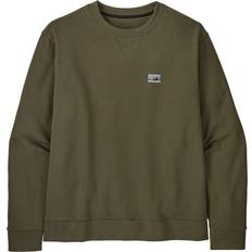 Organic Fabric - Unisex Sweaters Patagonia Men's Daily Crewneck Sweatshirt, Medium, Green