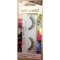 Wet N Wild False Eyelashes Wet N Wild eyelashes & glue shutter shock nip alt-fringe false lashes Black Standard