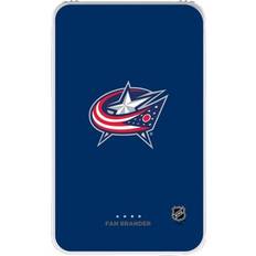 Apple iPhone 14 Pro Battery Cases Fan Brander Columbus Blue Jackets Solid Design 10000 mAh Portable Power Pack