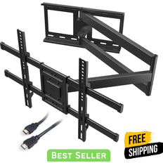 BONTEC Tv Wall Bracket With Extra Long Articulated Arm For 32-75 Inch Up To 60 kg
